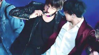Taekook hard stans only! sensual tension moments