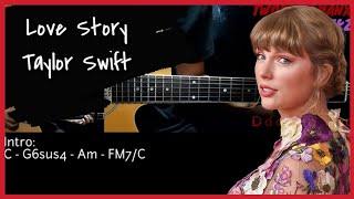 Love Story  - Taylor Swift (Guitar Cover With Lyrics & Chords)