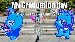 Graduation Day Vlog || Life of a Bangladeshi Student in Korea#study #korea #vlog