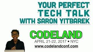 Your Perfect Tech Talk with Saron Yitbarek