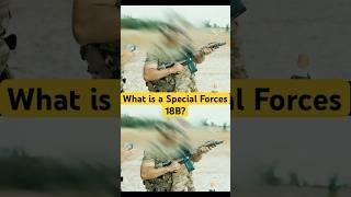 What is a Special Forces 18B? (Weapons Sergeant)