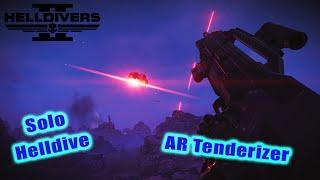 Helldivers 2 - The Tenderizer Got A Crazy Buff (No Commentary) (Solo Helldive) (All Clear)