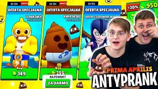 KUPIŁEM BRATU GÓWN#@NE SKINY na PRIMA APRILIS! *KUPA SPIKE ZA DARMO* (ANTY PRANK)