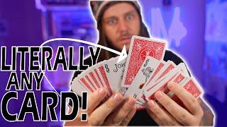 LEARN Sleight of Hand For The BEST CARD TRICK  "The Smiling Mule" - day 52