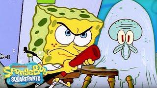 Throwback Scene: Squidward vs. the Reef Blower  | SpongeBob