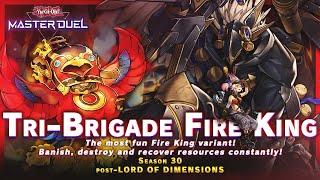 Tri-Brigade Fire King [Yu-Gi-Oh! Master Duel]