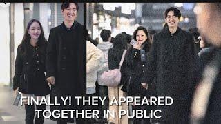 Wow! After the Wedding RUMORS lee min ho & Kim Go Eun appeared in PUBLIC!