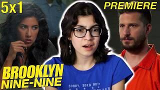 Jake & Rosa in PRISON!! Brooklyn Nine-Nine 5x1 Reaction (SEASON 5 PREMIERE)