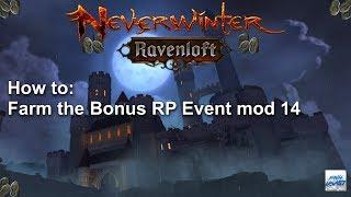 Neverwinter: How to farm the Bonus RP Event mod 14
