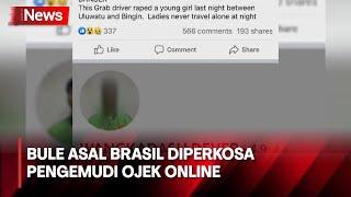 Wanita WNA Asal Brasil Diperkosa Pengemudi Ojek Online