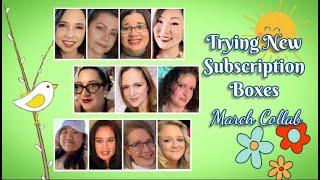 Trying New Subscription Boxes Collab!! #MultichannelCollab #NewSubscriptionBox