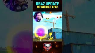 Secret Trick to Install / Update OB47 Normal FREEFIREl #shorts #freefire | PRI GAMING