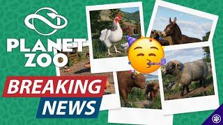  More Planet Zoo DLC Confirmed! Planet Zoo News & New Barnyard Pack Screenshots