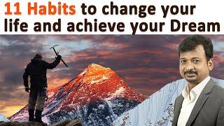 11 Habits to Change Your Life and Achieve your Dream | Israel Jebasingh | Tamil