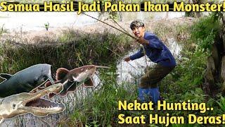 PASANG TAJUR, SESER DAN MANCING UNTUK KASIH MAKAN IKAN MONSTER