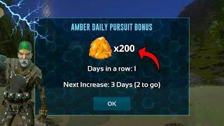 HOW TO GET 200 AMBERS IN 10 MINUTES | ARK MOBILE INFINITE AMBER BUG