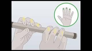 Dizi Bamboo Flute - Lesson 2-key of C (Notes C,D,E-B,A,G)