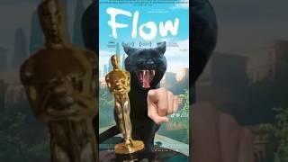 FLOW GANA EL OSCAR ‍⬛ a Mejor Pelicula Animada  #oscars2025  #flow  #oscar  #animación