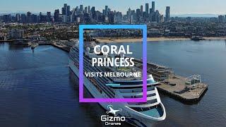 Coral Princess Cruise Ship Visits Melbourne - Autel Lite+ drone