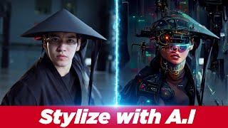 Turn Videos Into Stylized Animation with A.I | Disco Diffusion & After Effects Tutorial