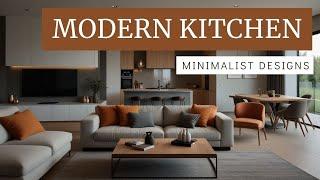 Minimalist Modern Kitchen 2024: Sleek Designs for Contemporary Living Space