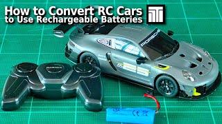 How to Convert a Cheap RC Car to Use Rechargeable Batteries