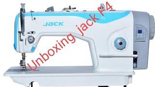 Unboxing Jack F4 sewing machine