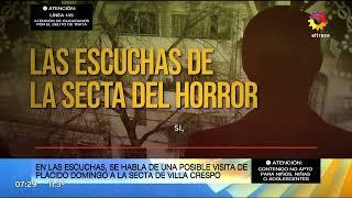 El audio que confirma que Plácido Domingo se relacionaba con la secta del horror de Villa Crespo