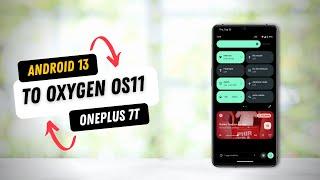 OnePlus 7T Downgrade / Rollback from Android 13 to oxygen os 11 Official