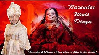 "Together, Narender and Divya create a love that inspires us all." Narender weds Divya