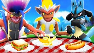We Choose Pokemon by their Favorite Food, Then We Battle!