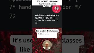 C# Event-based Asynchronous Pattern - C# for .NET in 101 Shorts - 46 /101