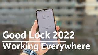 Samsung Good Lock 2022 - HOW TO get it working EVERYWHERE