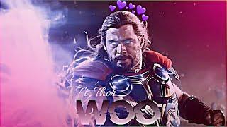 Woo Ft. Thor Edit  | Thor WhatsApp Status | Marvel Edit | Madrow Editz