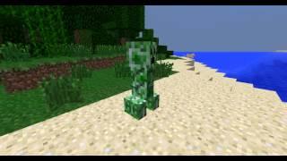 Minecraft Creepers Exploding In Slow Motion