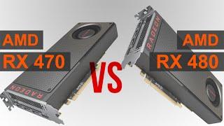 AMD RX 470 vs RX 480