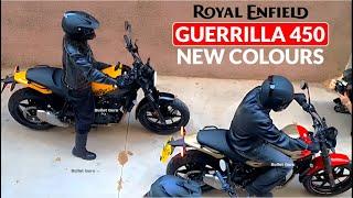 Exclusive - Royal Enfield Guerrilla 450 New Colours & Details