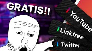 🟣Como hacer PANELES para TWITCH  GRATIS y SIN PROGRAMAS!! || Mono Cósmico Academia