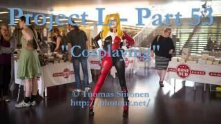 Behind the scenes of a latex photoshoot – Project L: Part 53: Cosplaying