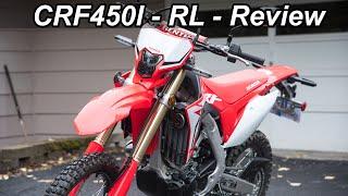 Honda CRF450L One Year Review