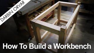 DIY Workbench Build - Oak Base