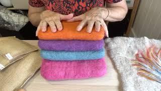 Needle Felting Wool Mat