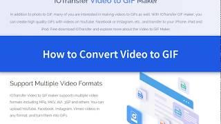 How to Convert Any Video to GIF without Watermark