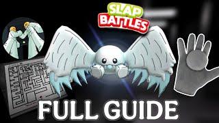 [FULL MAZE GUIDE] How To Get Wing SnowPeep UGC And SnowRoller Glove | Slap Battles Roblox