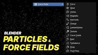 Blender Tutorial - Particles and Force Fields