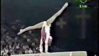 Shannon Miller - 1993 Worlds EF - Balance Beam