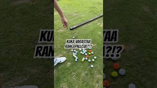 Kuka varastaa rangepalloja? #suomigolf #thaimaa #golf