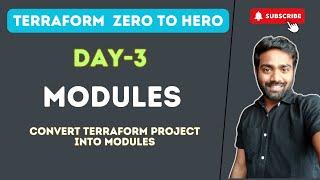 Day-3 | Terraform Modules | Write your First Module | #terraform #abhishekveeramalla