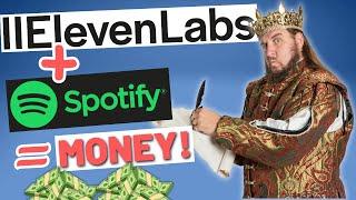 Monetize AI-Read Audiobooks with ElevenLabs + Spotify!