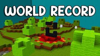 Minecraft Free Edition Speedrun 0:47 (WORLD RECORD)